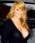 Mariah Carey Braless