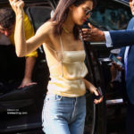 Kendall Jenner braless