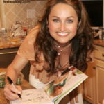 Giada De Laurentiis downblouse