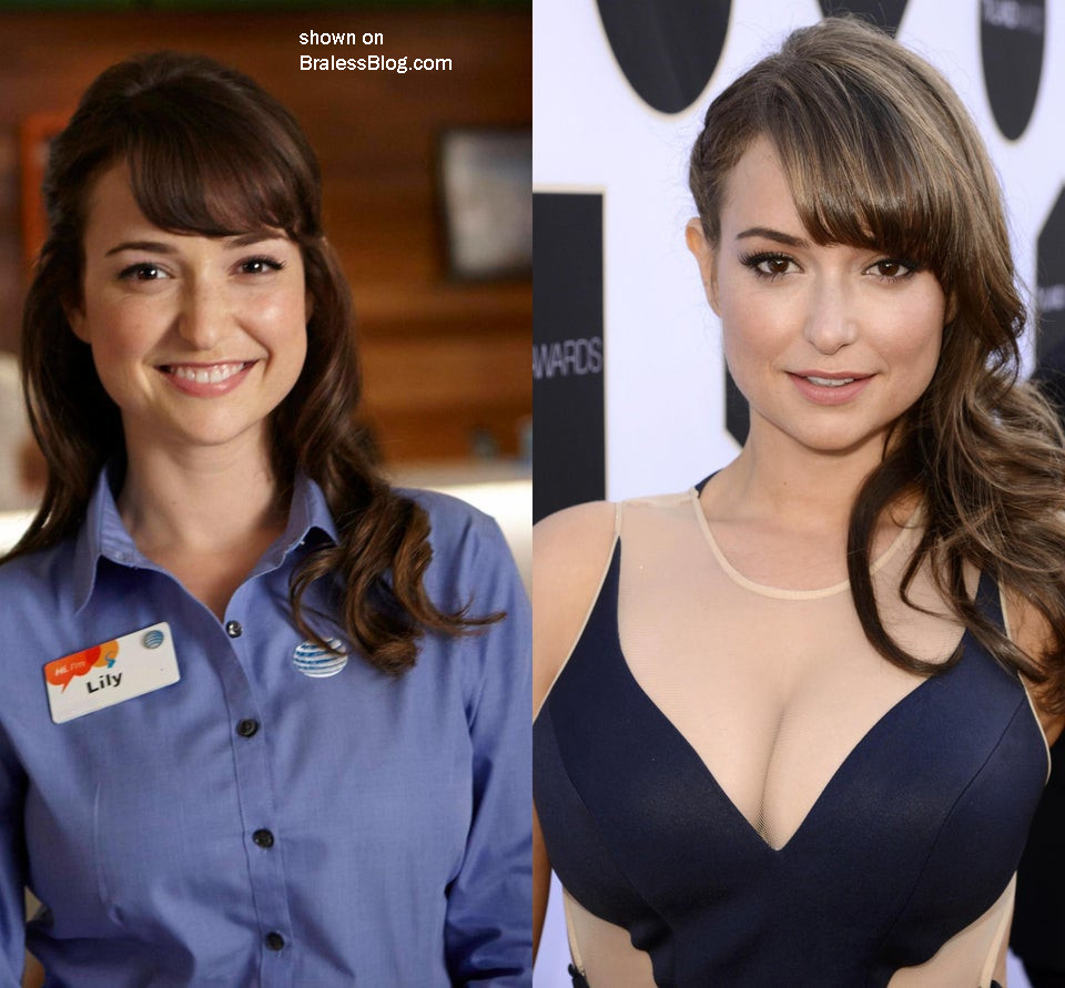 Milana Vayntrub Boob